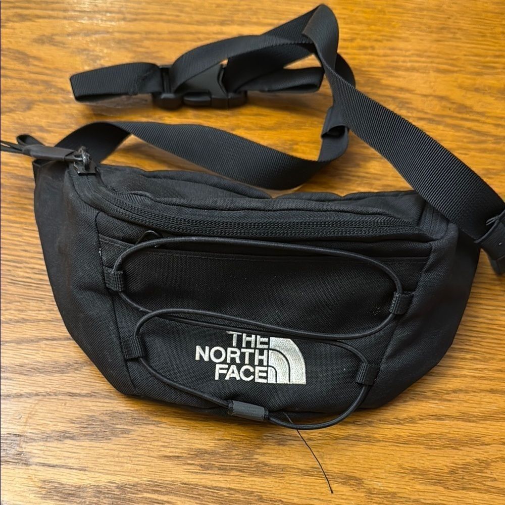 The North Face Black Belt Bag with Adjustable Straps